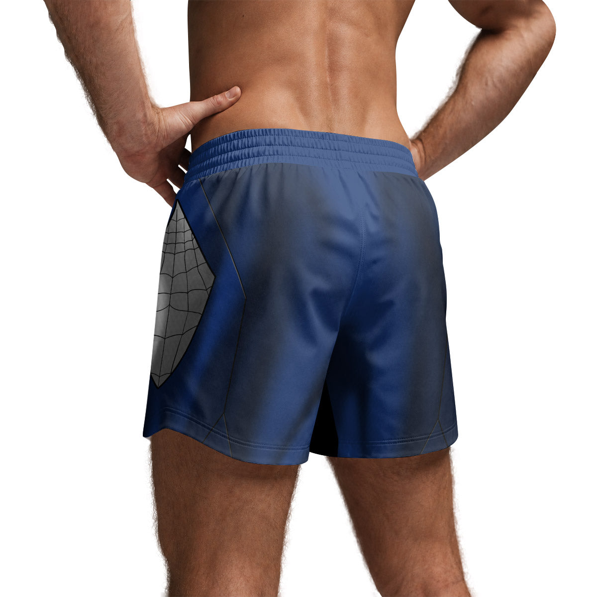  Spider Man Black Advanced Suit Grappling Shorts