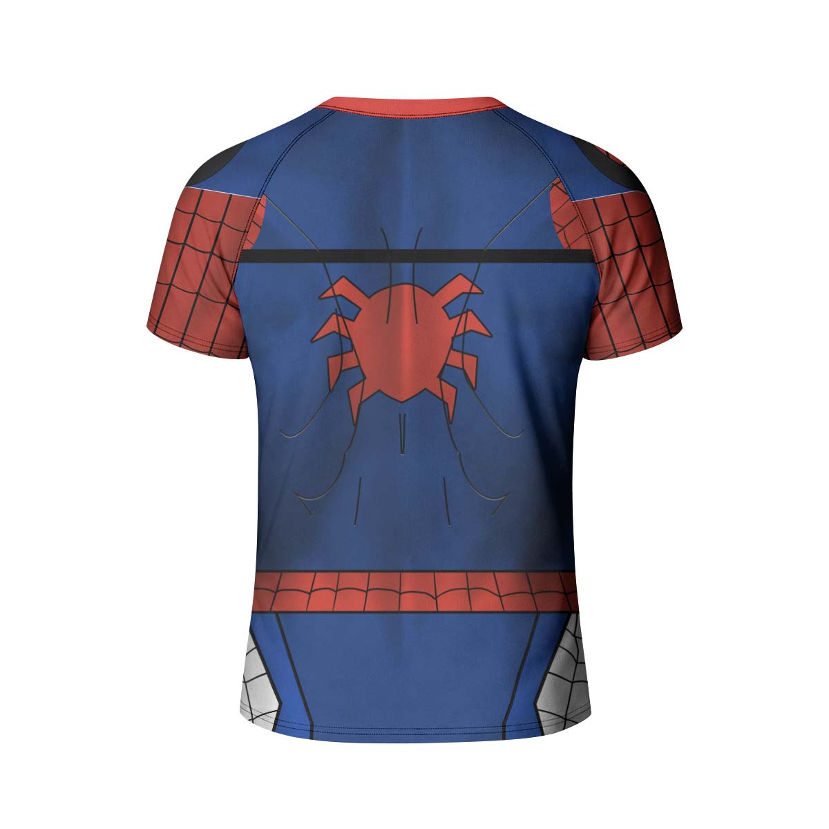  Spider Man Black Advanced Suit Kids Rash Guard