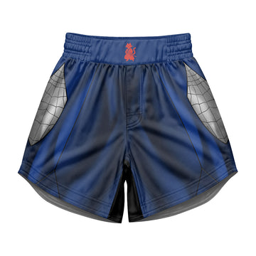 Spider Man Black Advanced Suit Kids Grappling Shorts