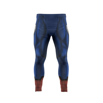  Spider Man Black Advanced Suit Men's Compression Leggings