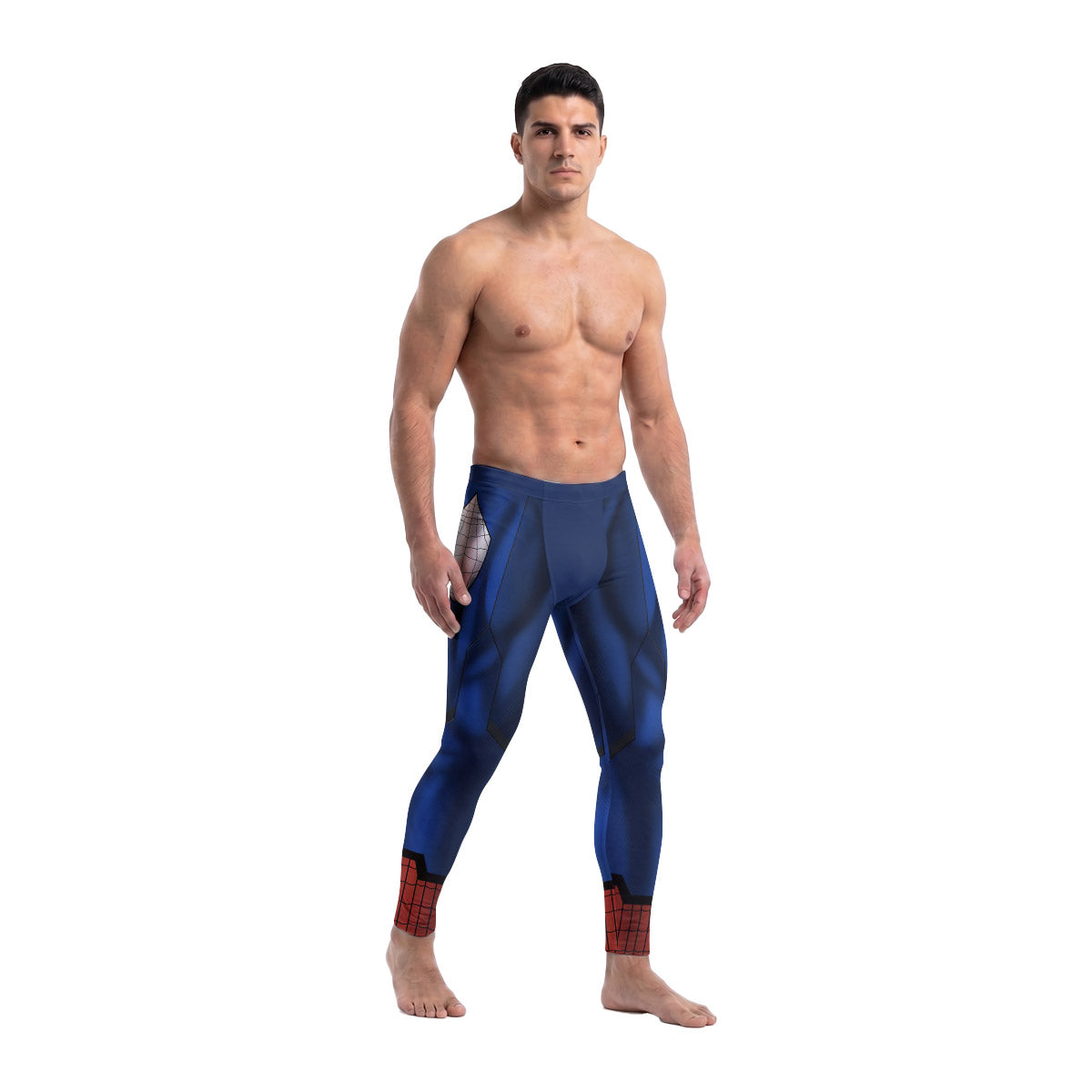  Spider Man Black Advanced Suit Men's Compression Leggings