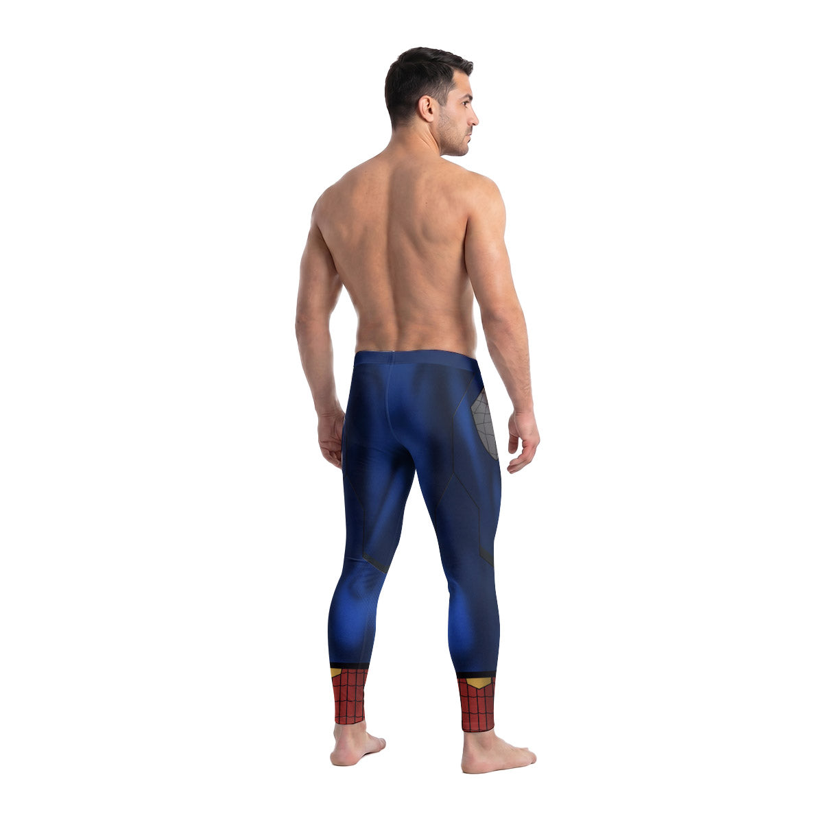 Spider Man Black Advanced Suit Men's Compression Leggings