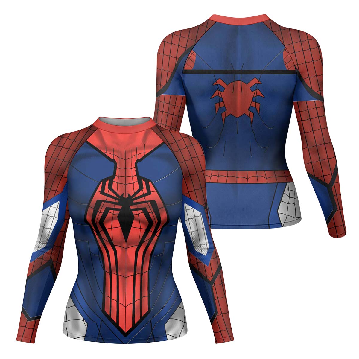  Spider Man Black Advanced Suit Rash Guard