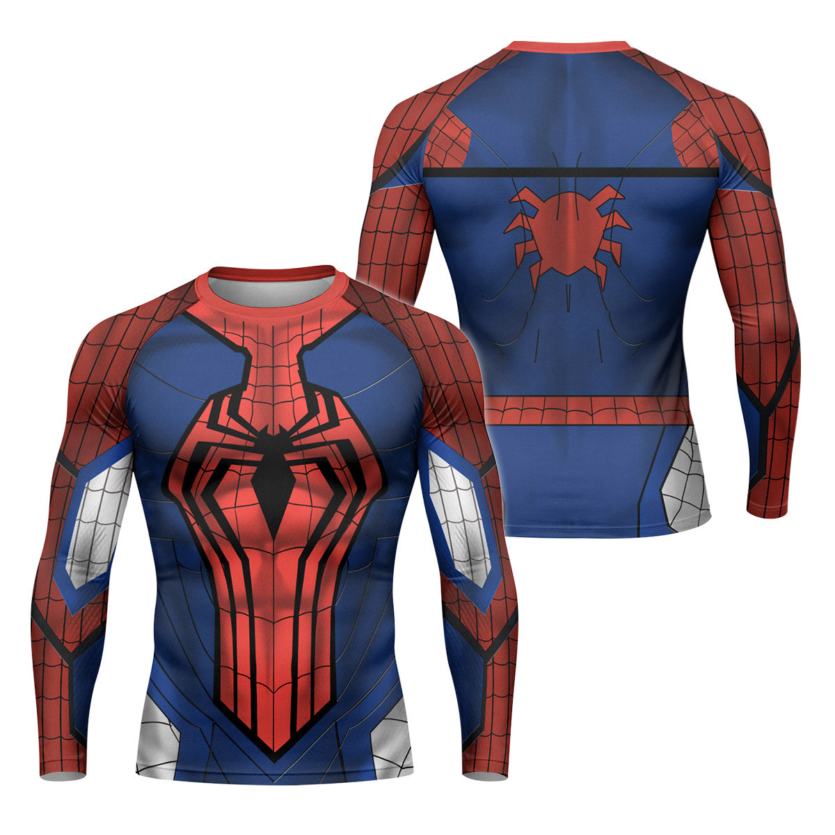 Spider Man Black Advanced Suit Rash Guard