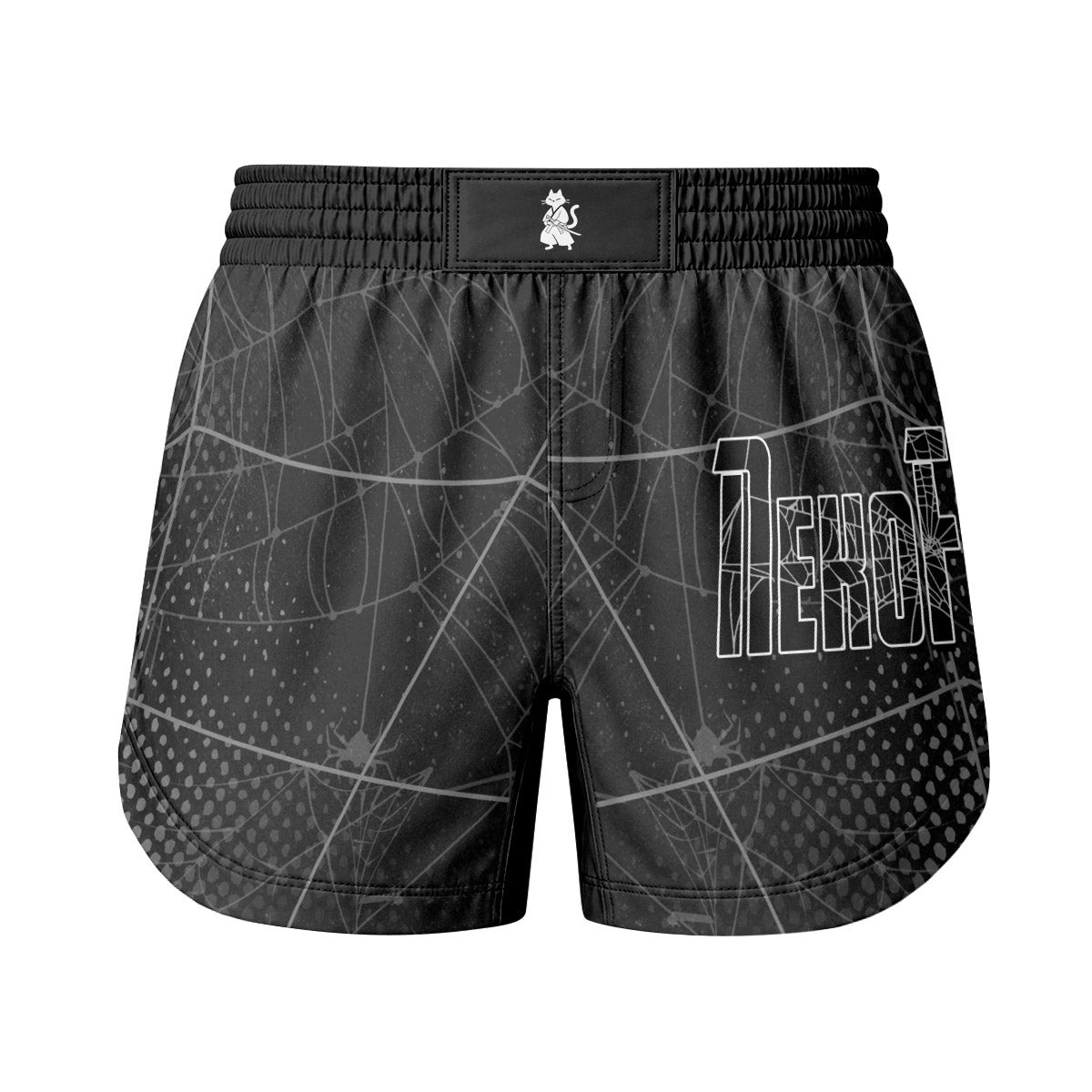  Spider Man Black Mask Grappling Shorts