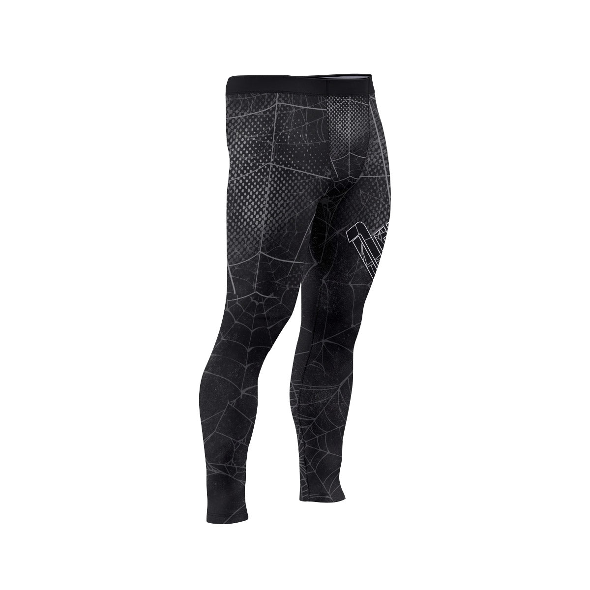  Spider Man Black Mask Men's Compression Leggings
