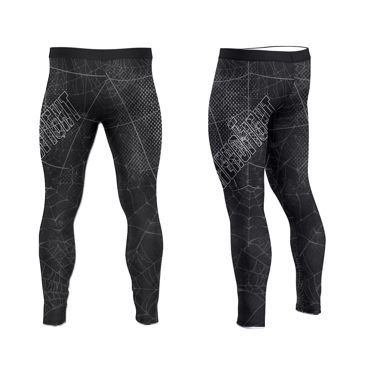  Spider Man Black Mask Men's Compression Leggings