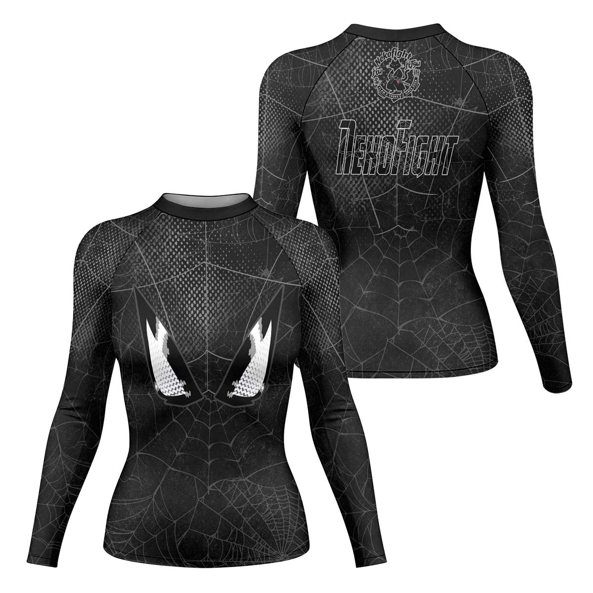  Spider Man Black Mask Rash Guard