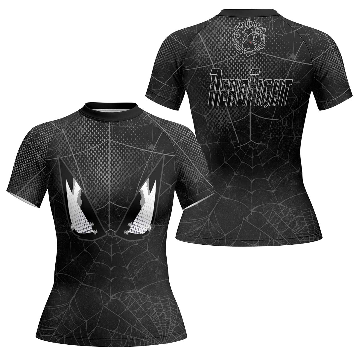  Spider Man Black Mask Rash Guard