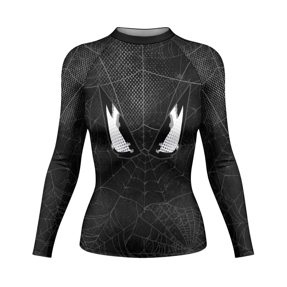  Spider Man Black Mask Rash Guard