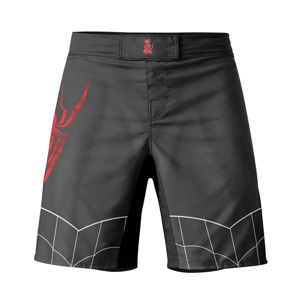  Spider Man Black Red Cosplay Fight Shorts