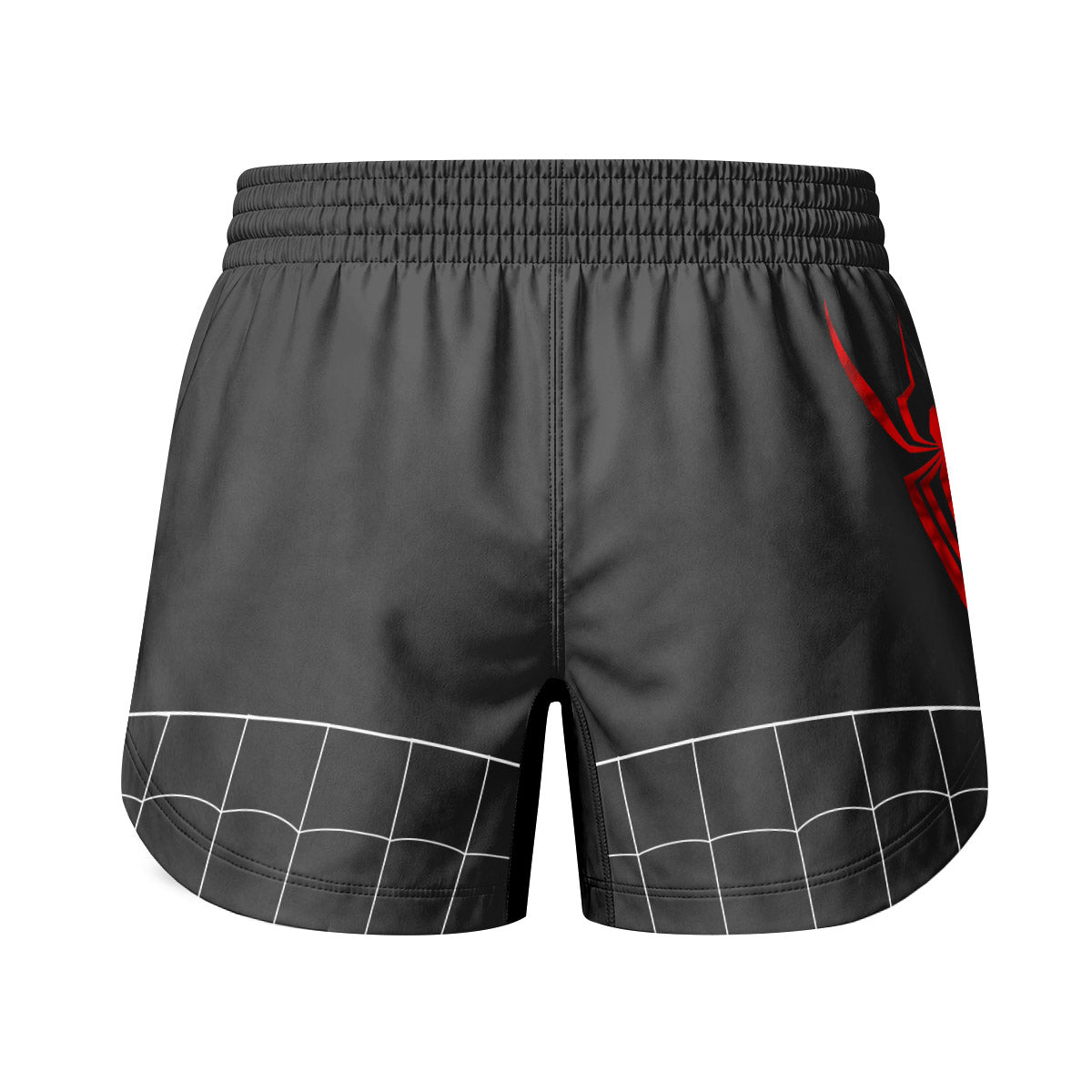  Spider Man Black Red Cosplay Grappling Shorts