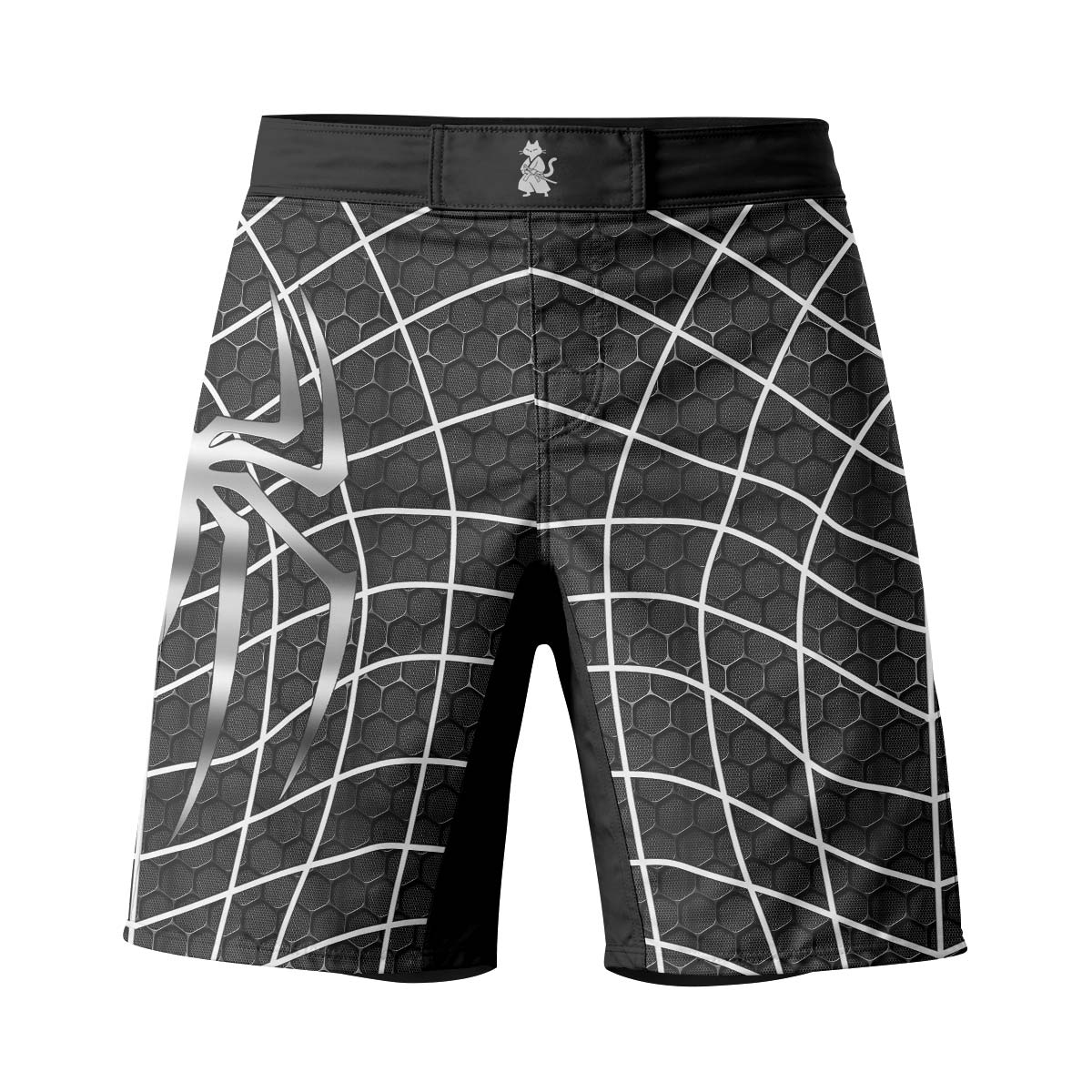 Spider Man Black Suit Fight Shorts
