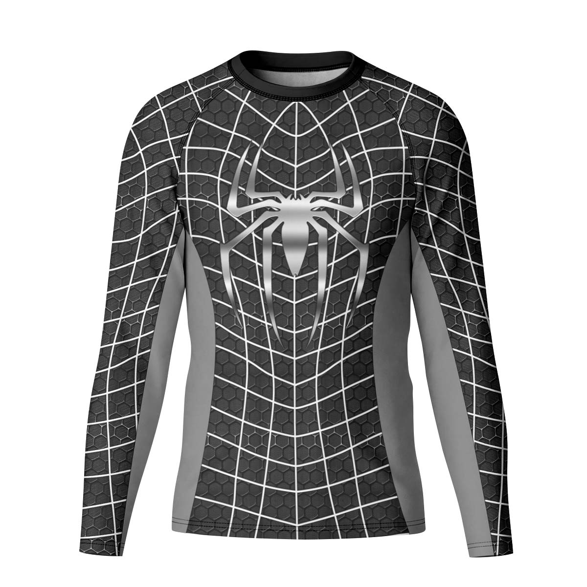 Spider Man Black Suit Kid Rash Guard