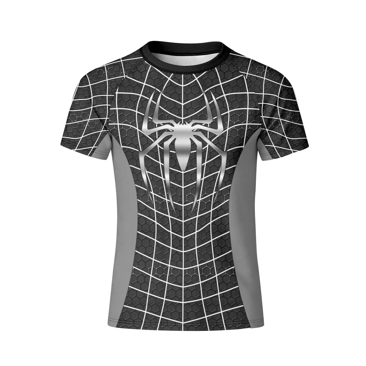 Spider Man Black Suit Kid Rash Guard