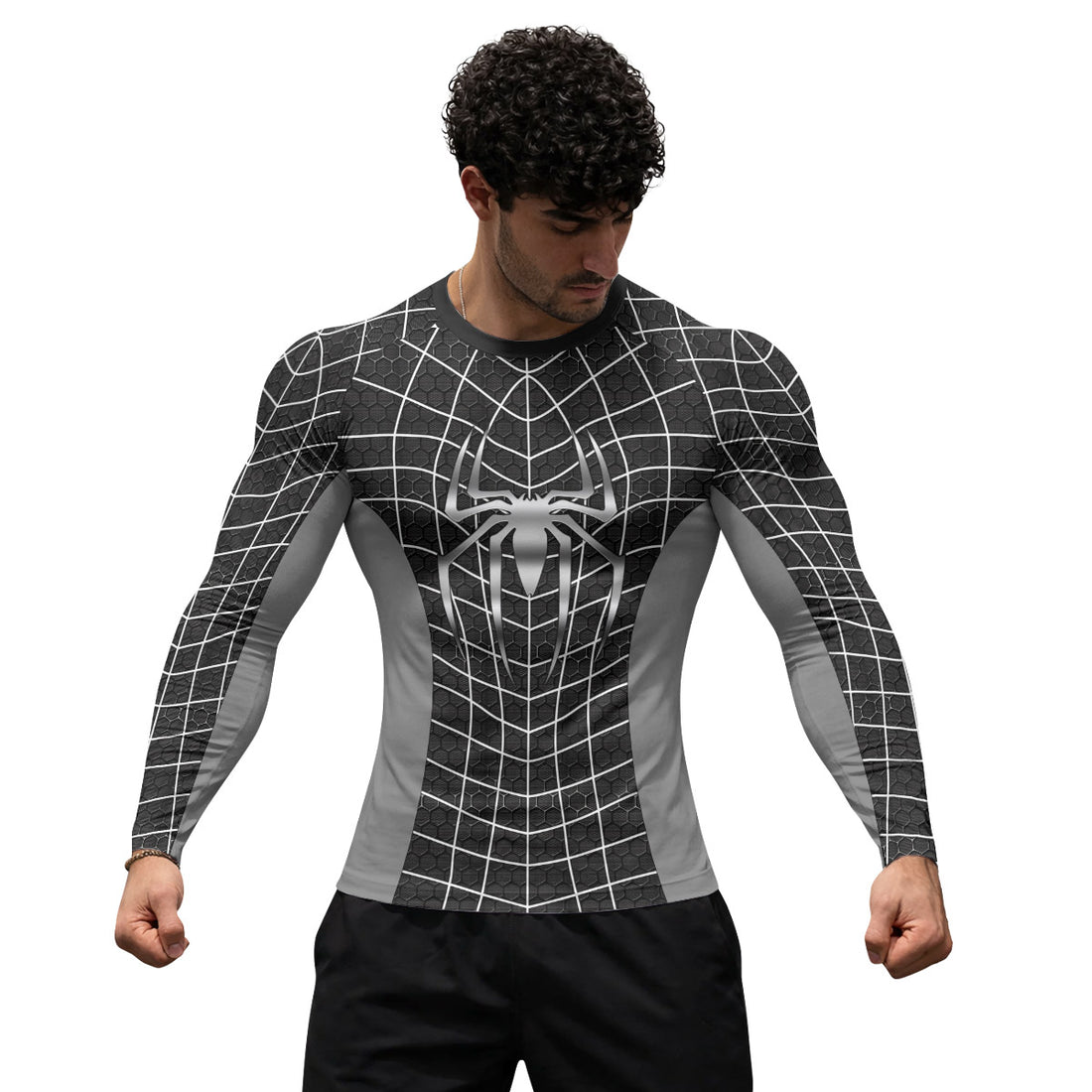 Spider Man Black Suit Rash Guard