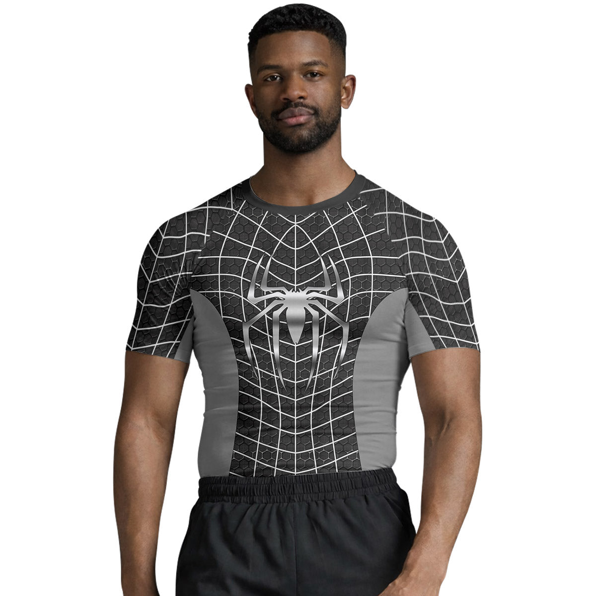 Spider Man Black Suit Rash Guard