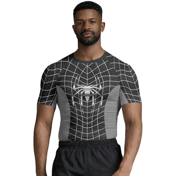 Spider Man Black Suit Rash Guard
