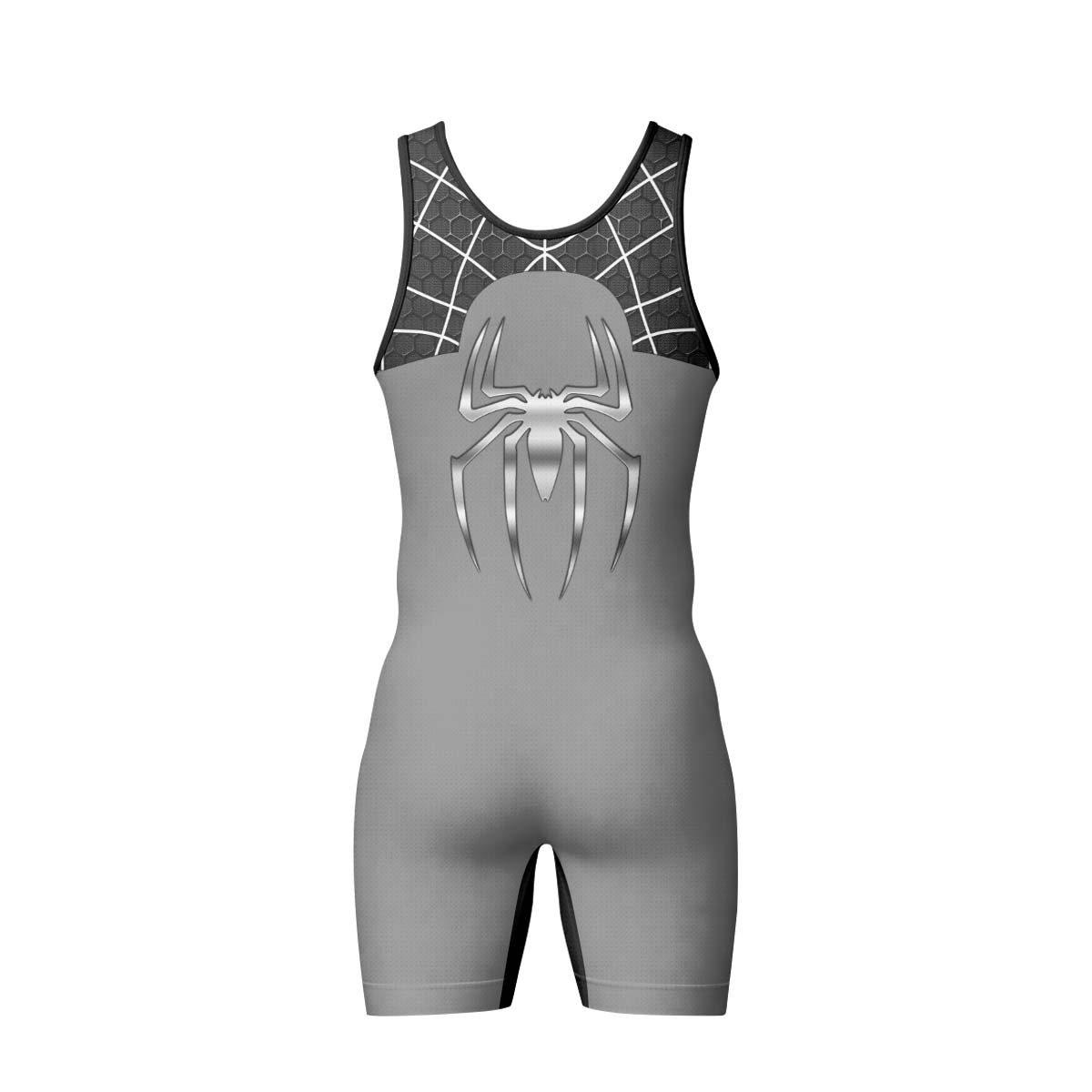 Spider Man Black Suit Wrestling Singlet