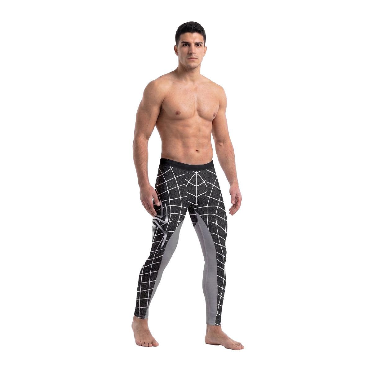 Spider Man Black Suit Men's Compression Leggings