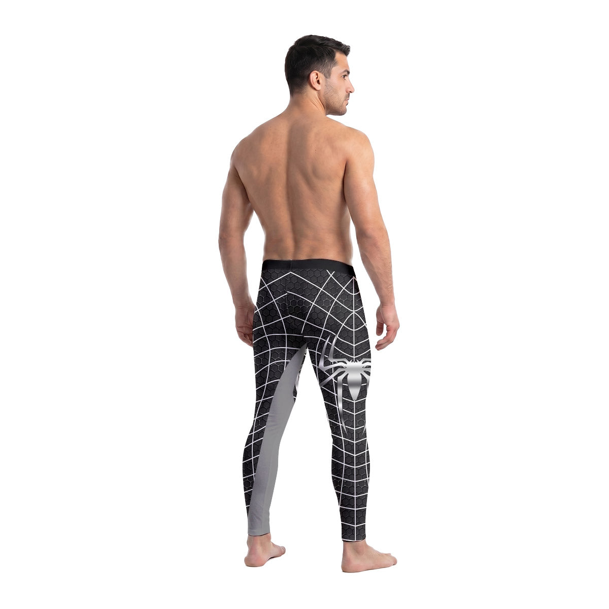 Spider Man Black Suit Men's Compression Leggings