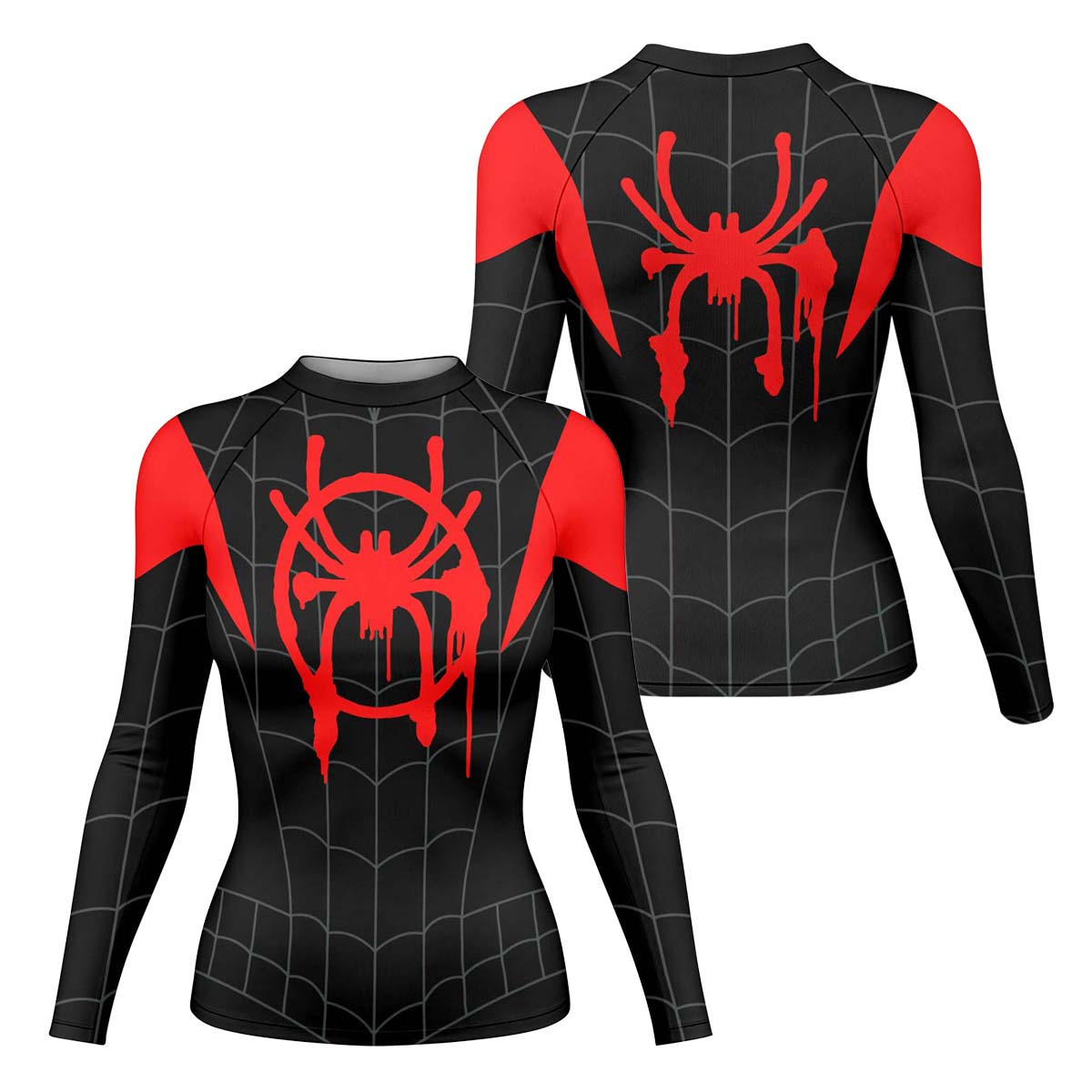 Spider Man Graffiti Rash Guard