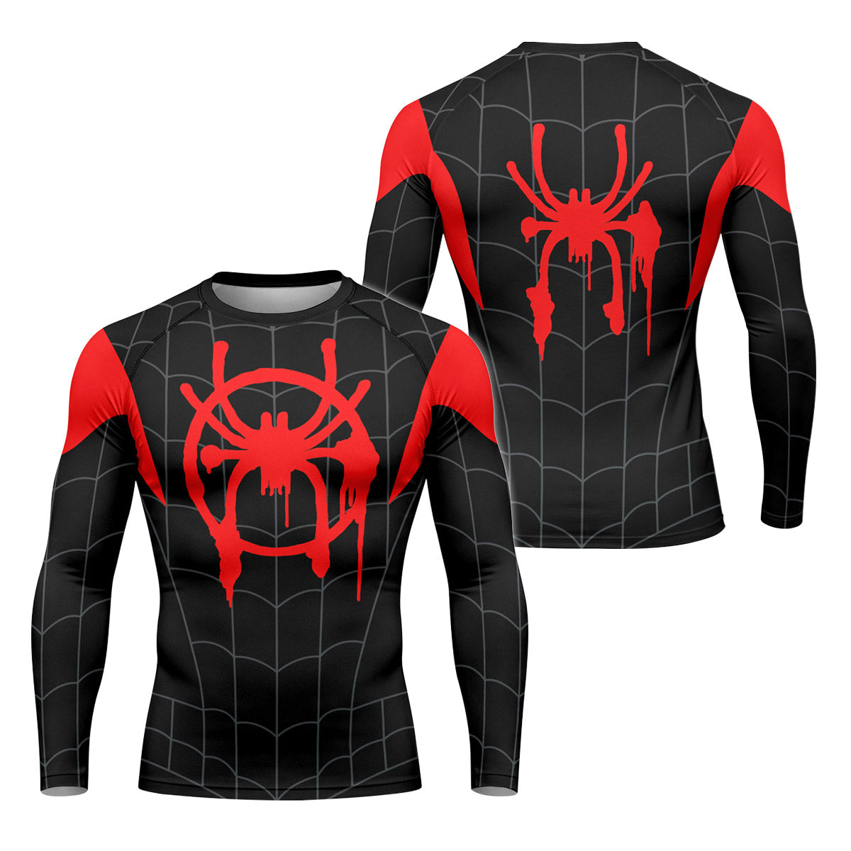 Spider Man Graffiti Rash Guard