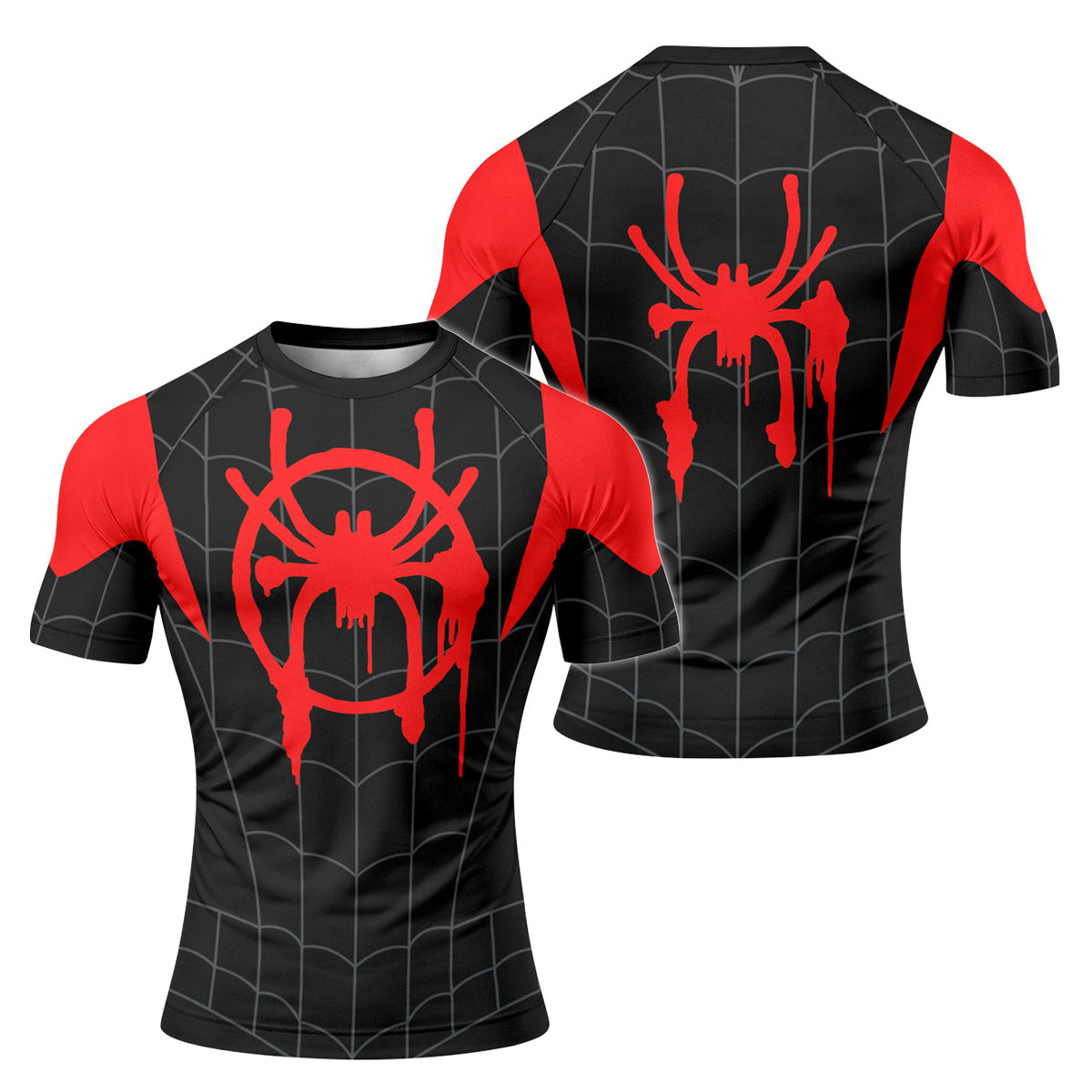 Spider Man Graffiti Rash Guard