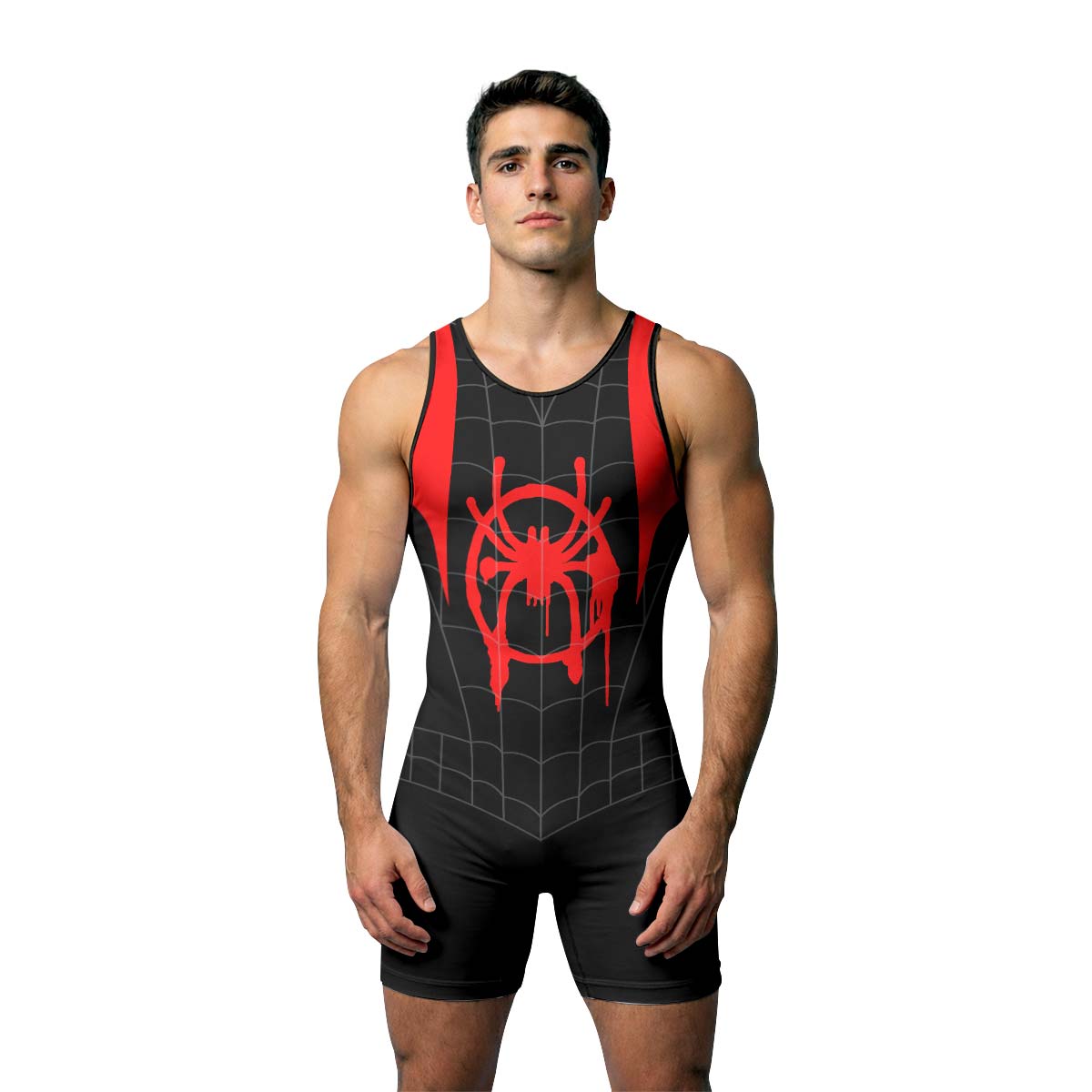Spider Man Graffiti Wrestling Singlet