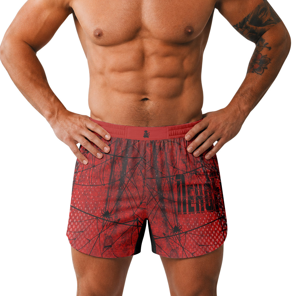  Spider Man Mask Grappling Shorts