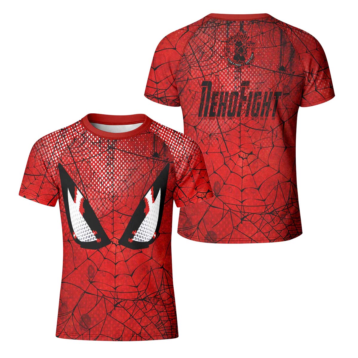  Spider Man Mask Kid Rash Guard