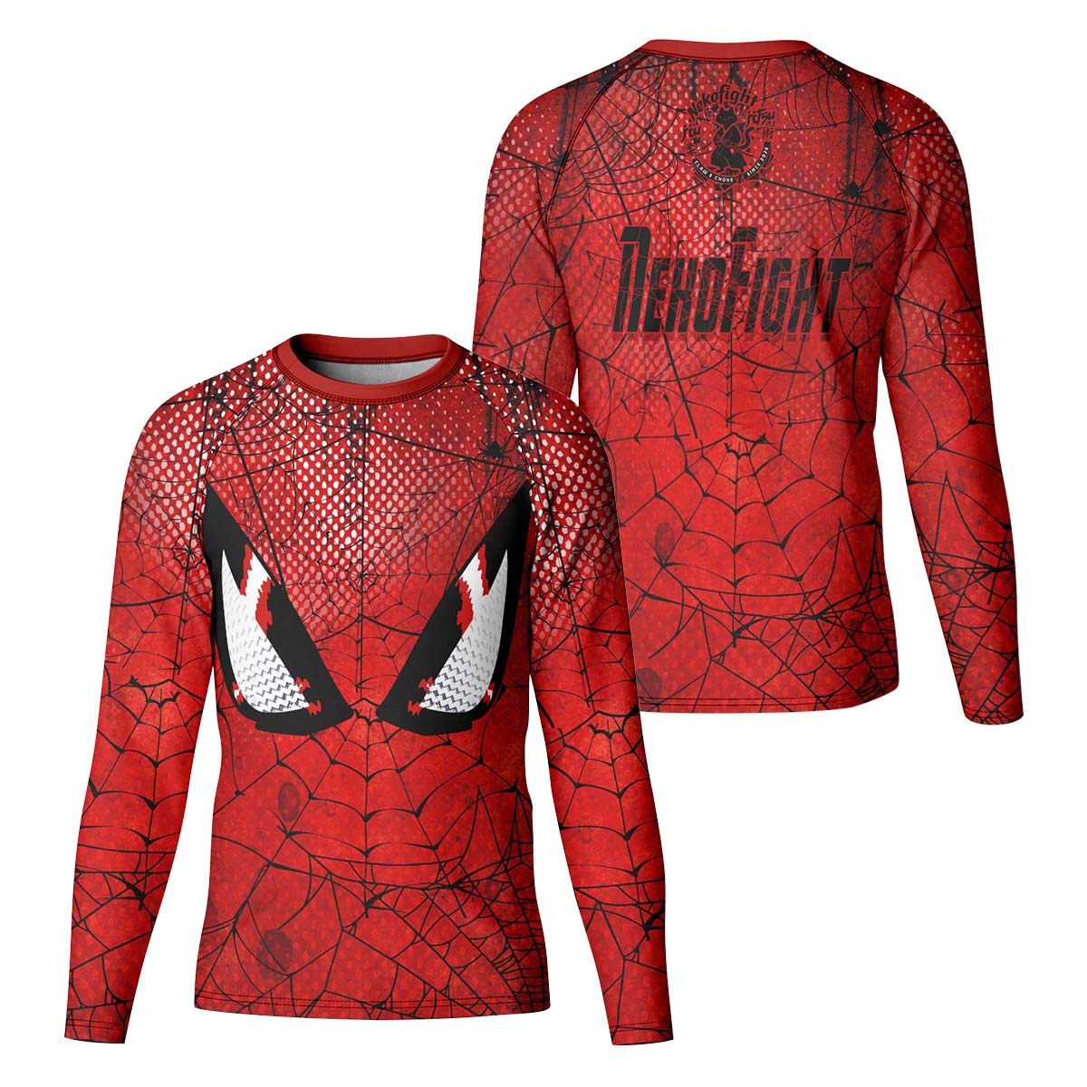 Spider Man Mask Kid Rash Guard