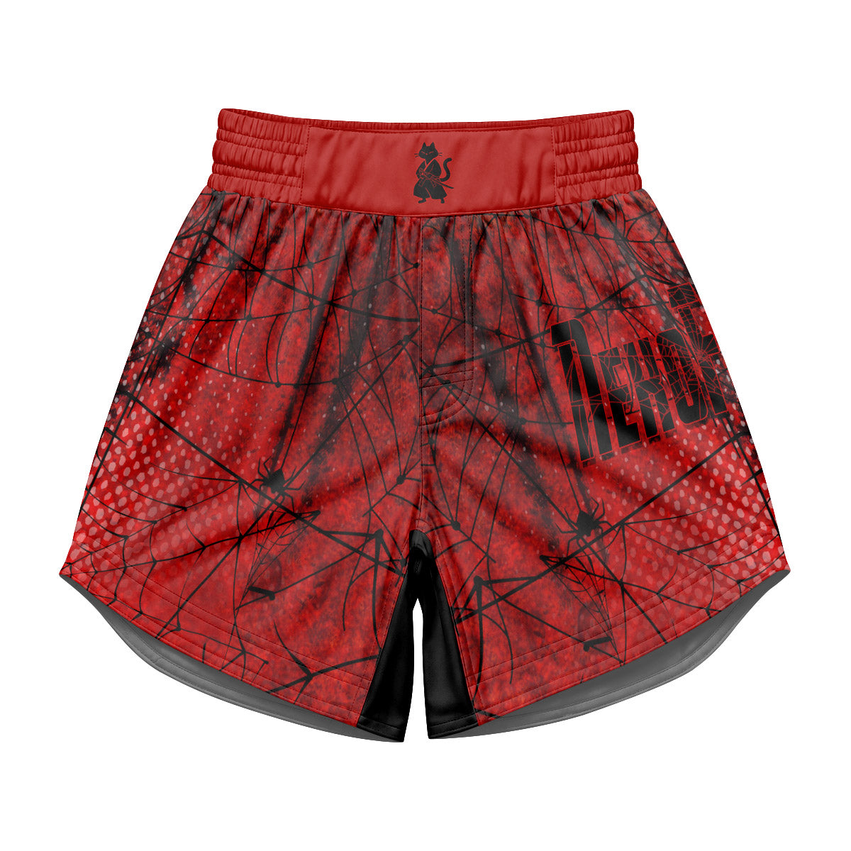 Spider Man Mask Kids Grappling Shorts