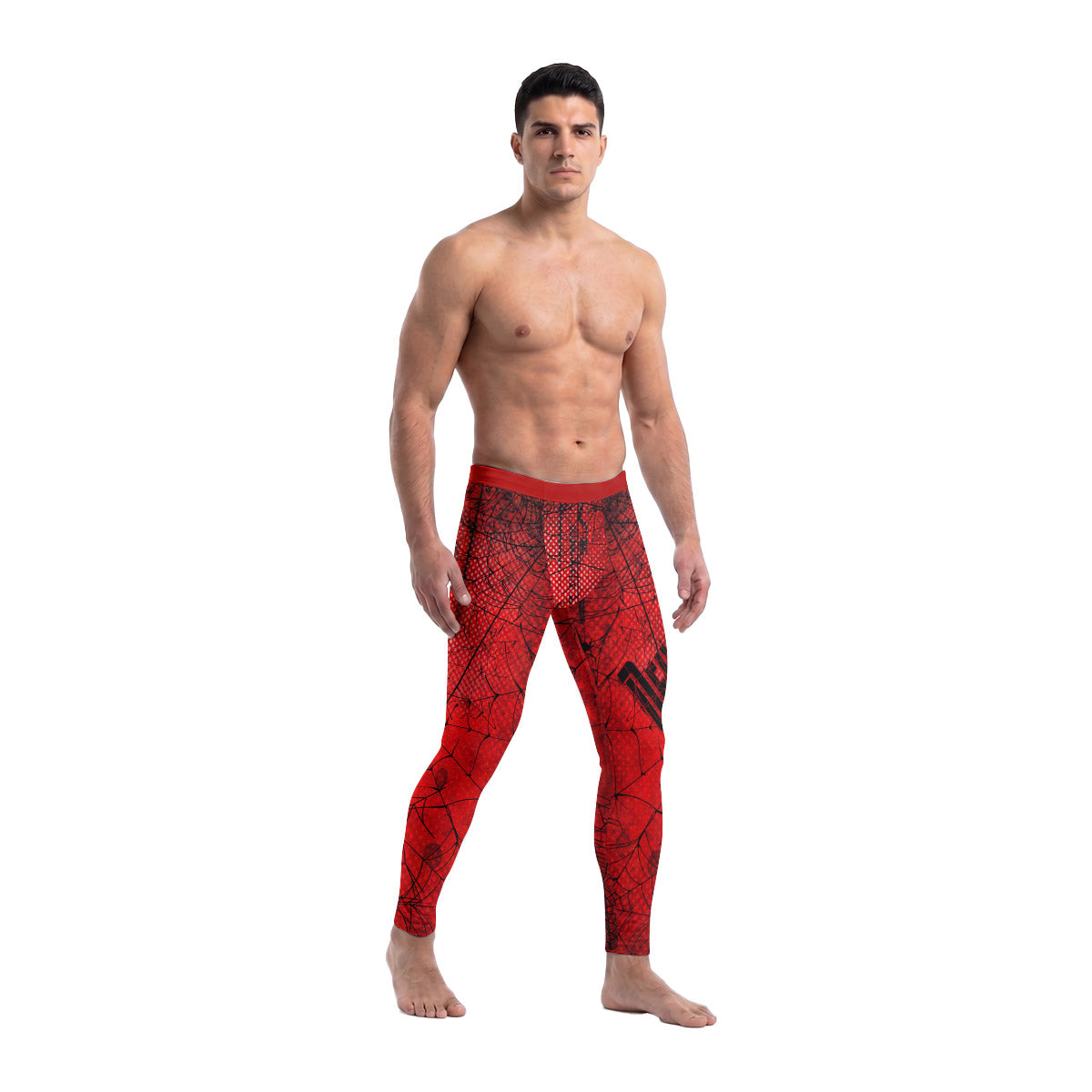  Spider Man Mask Men's Compression Leggings