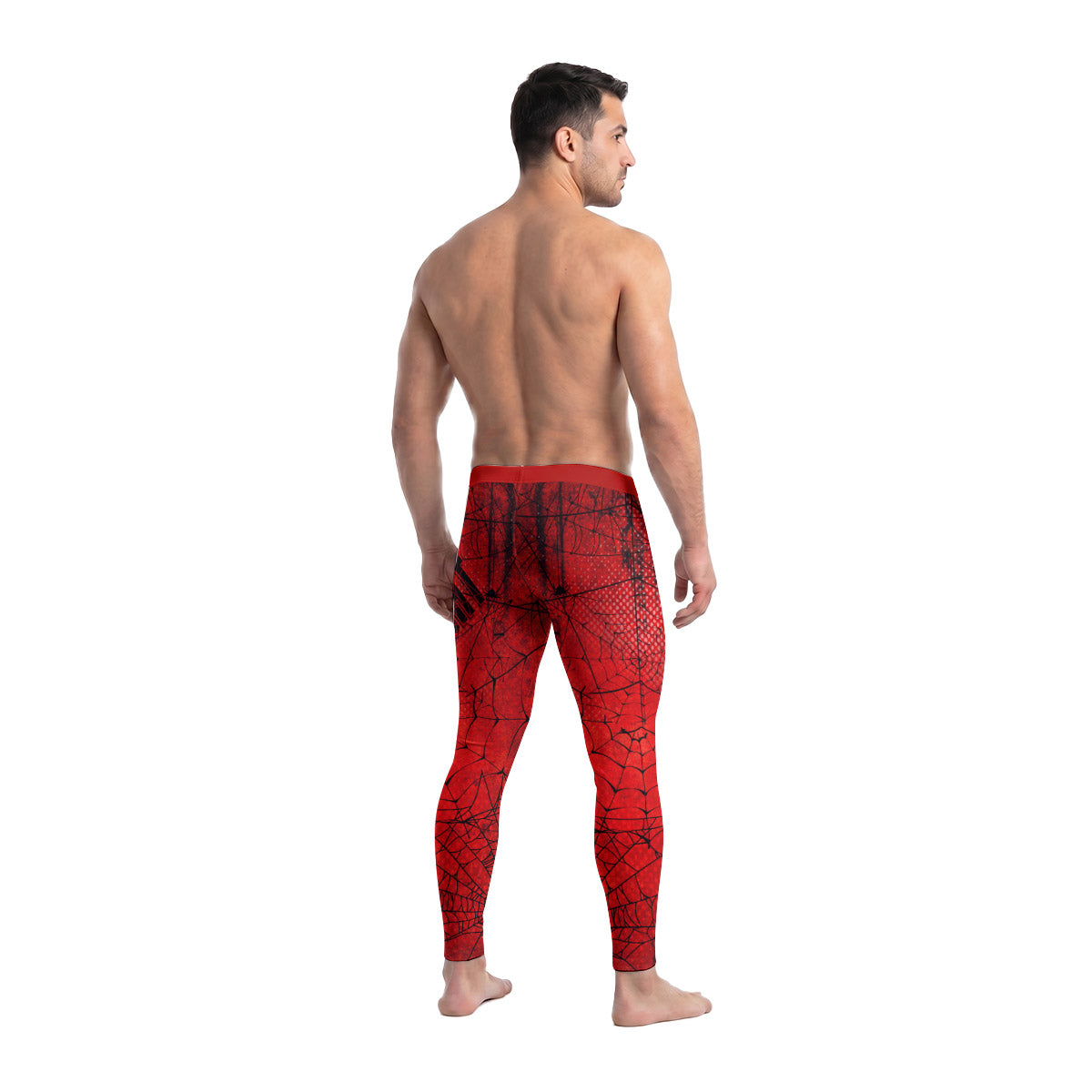  Spider Man Mask Men's Compression Leggings