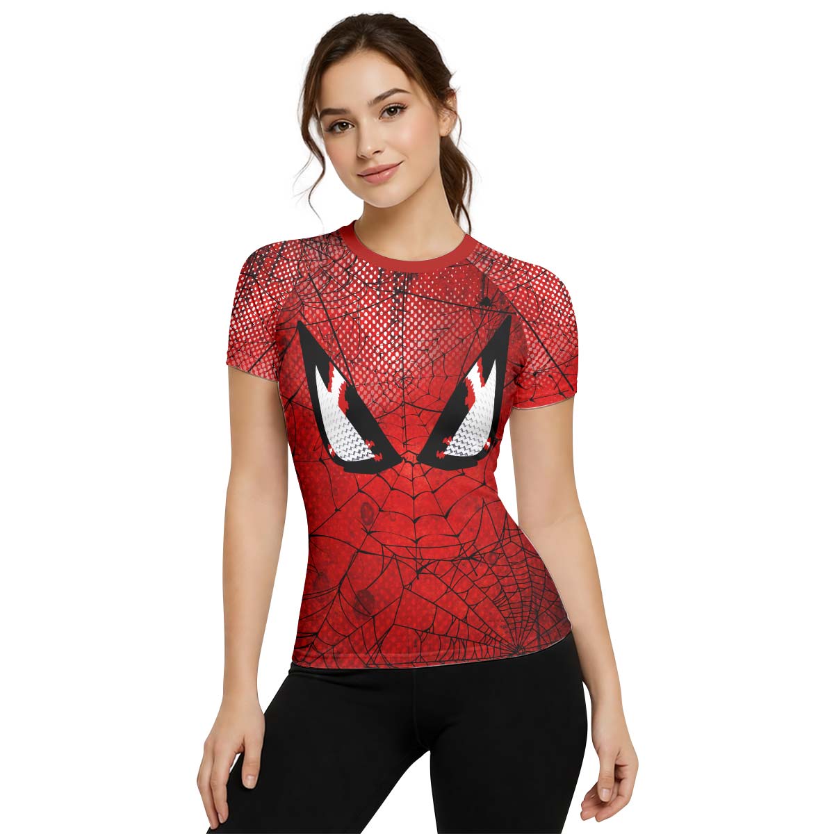 Spider Man Mask Rash Guard