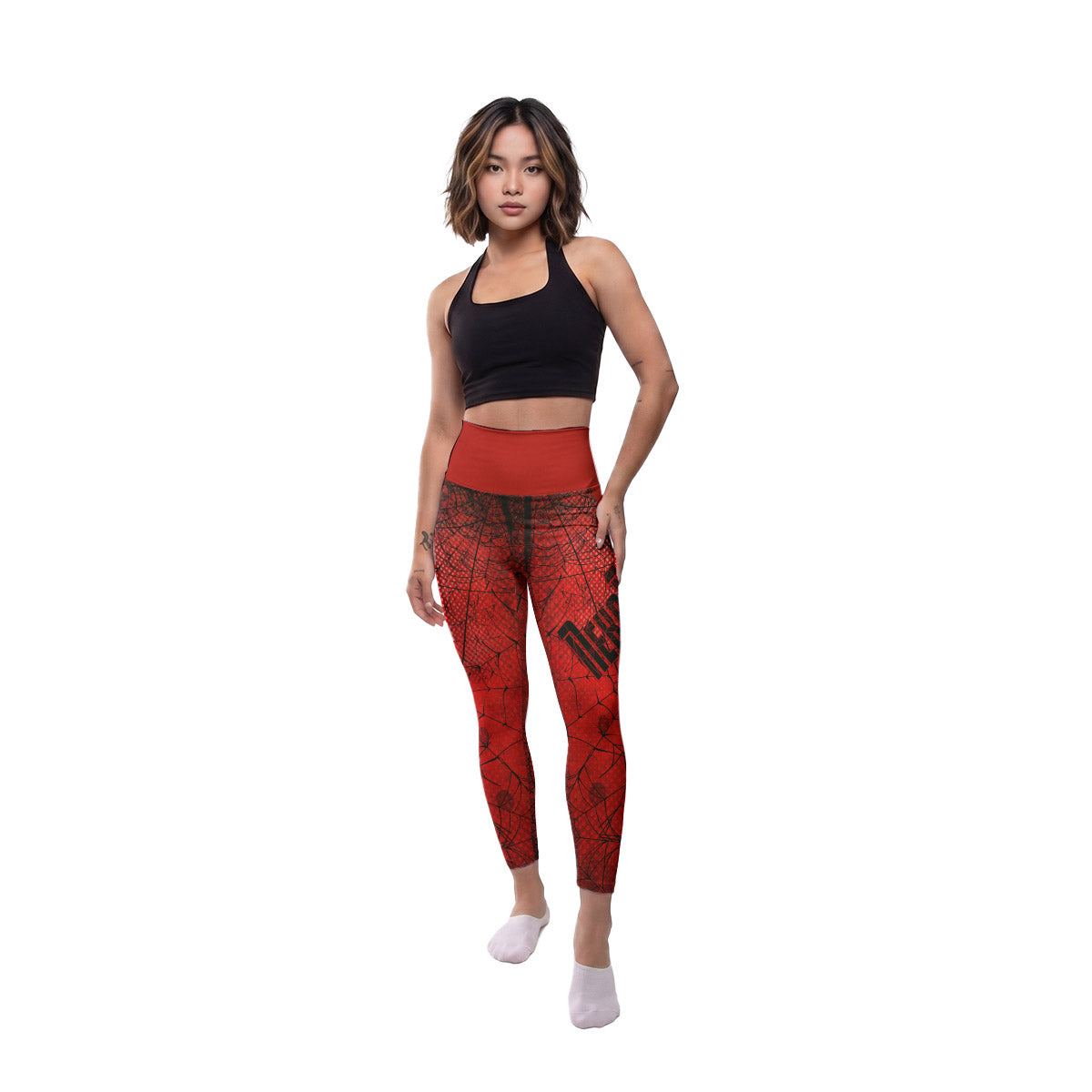  Spider Man Mask Women's Leggings
