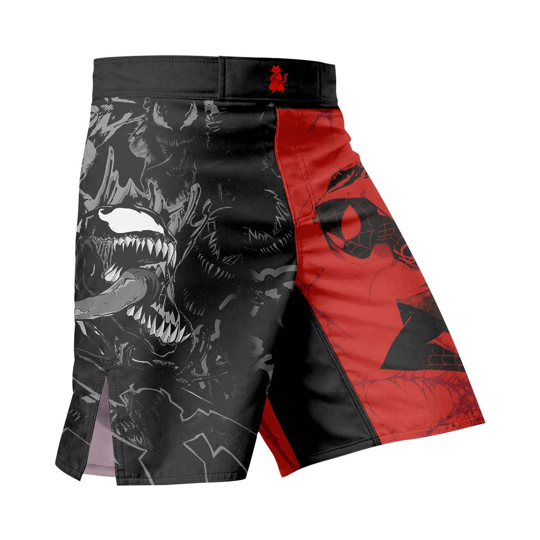 Spider Man Miles Morales And Venom Fight Shorts