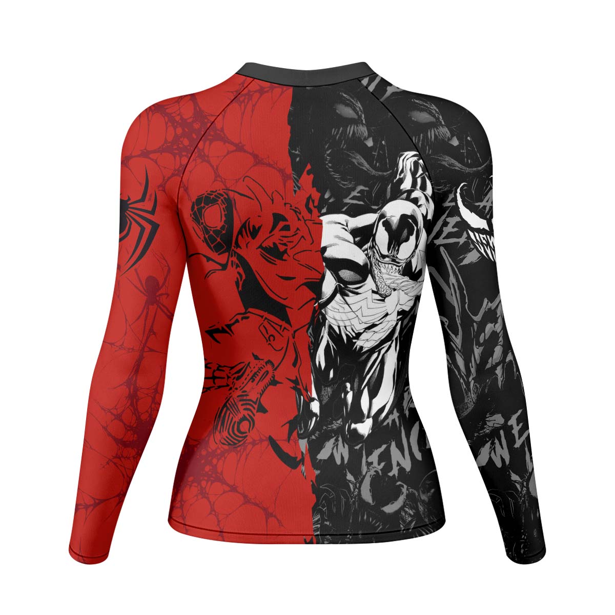Spider Man Miles Morales And Venom Rash Guard