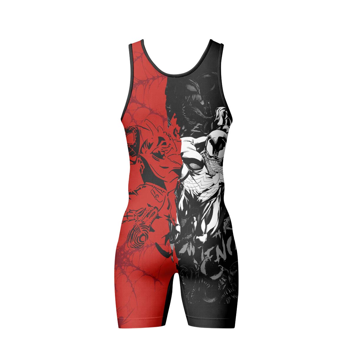 Spider Man Miles Morales And Venom Wrestling Singlet