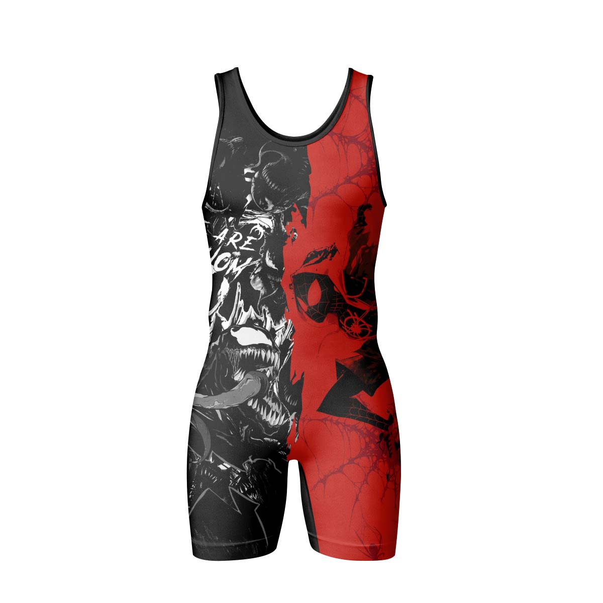Spider Man Miles Morales And Venom Wrestling Singlet