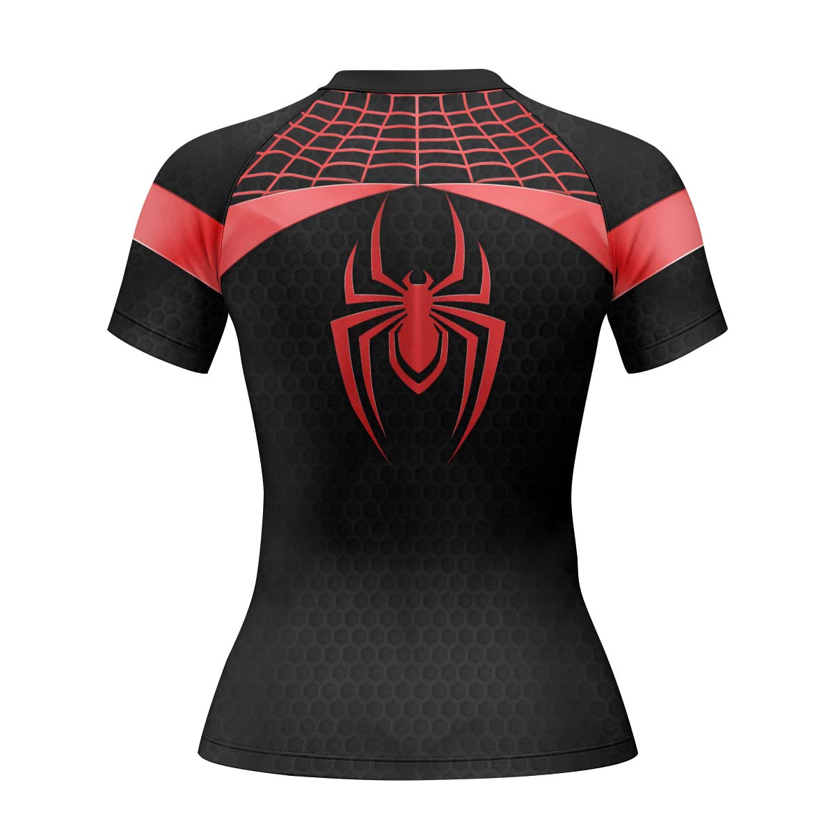 Spider Man Miles Morales Cosplay Rash Guard