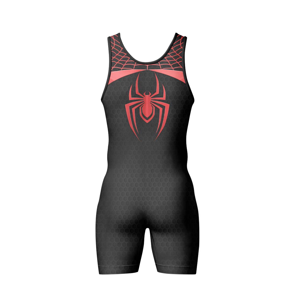 Spider Man Miles Morales Cosplay Wrestling Singlet