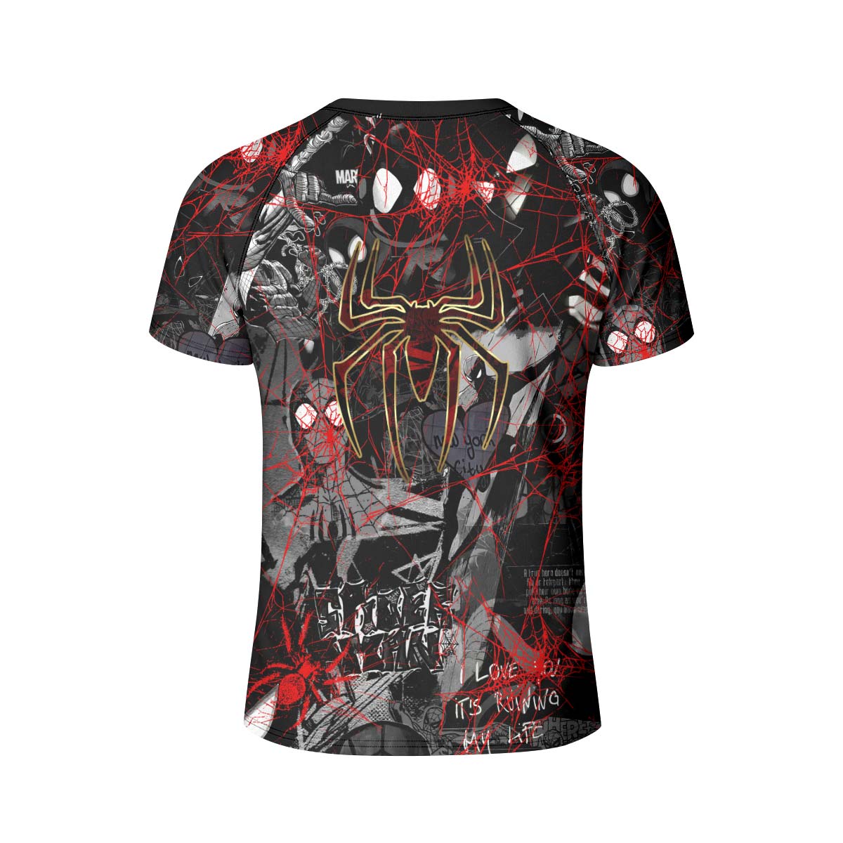 Spider Man Miles Morales Kid Rash Guard