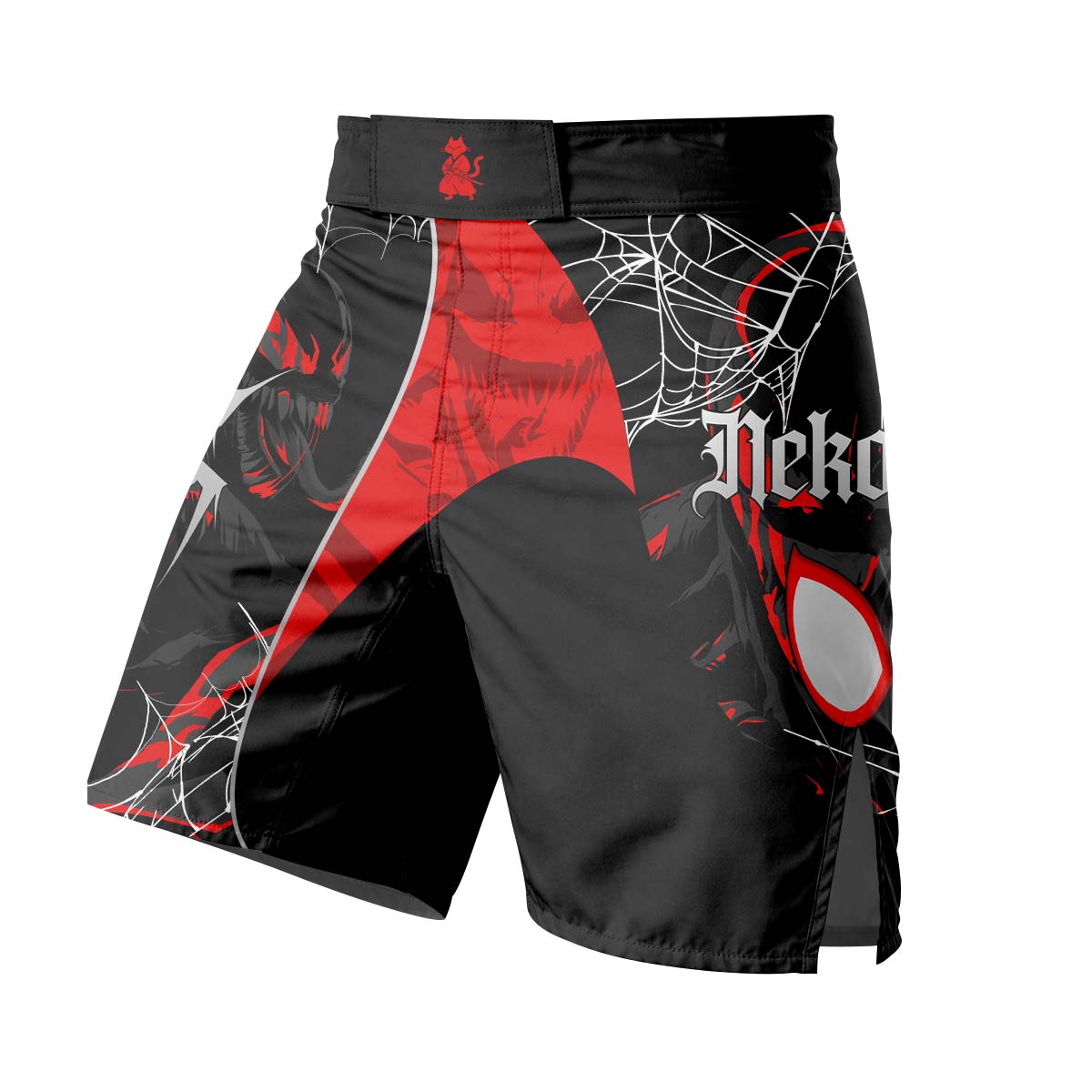  Spider Man Miles Morales Venom Fight Shorts