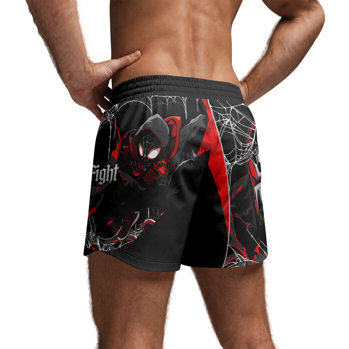  Spider Man Miles Morales Venom Grappling Shorts