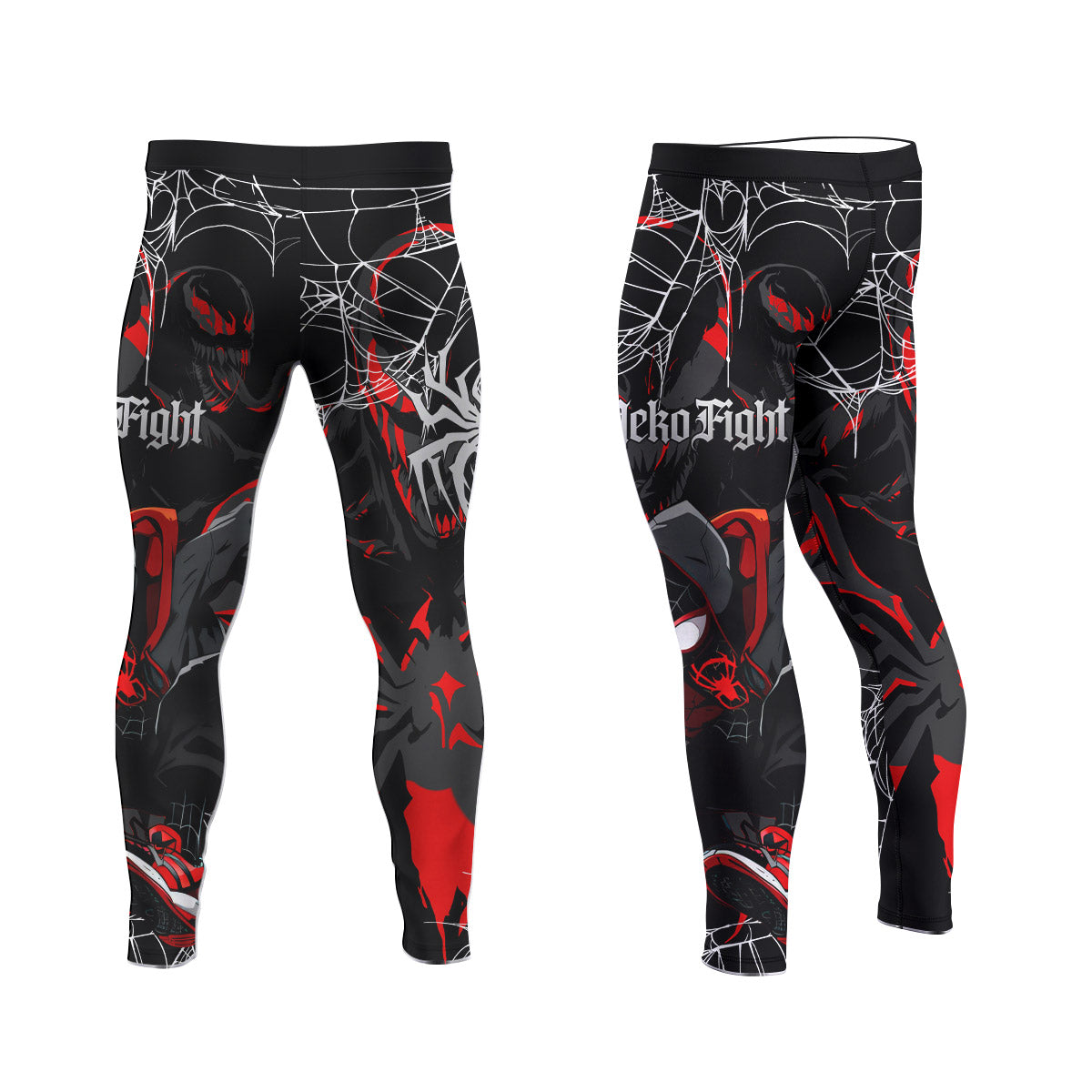  Spider Man Miles Morales Venom Men's Compression Leggings