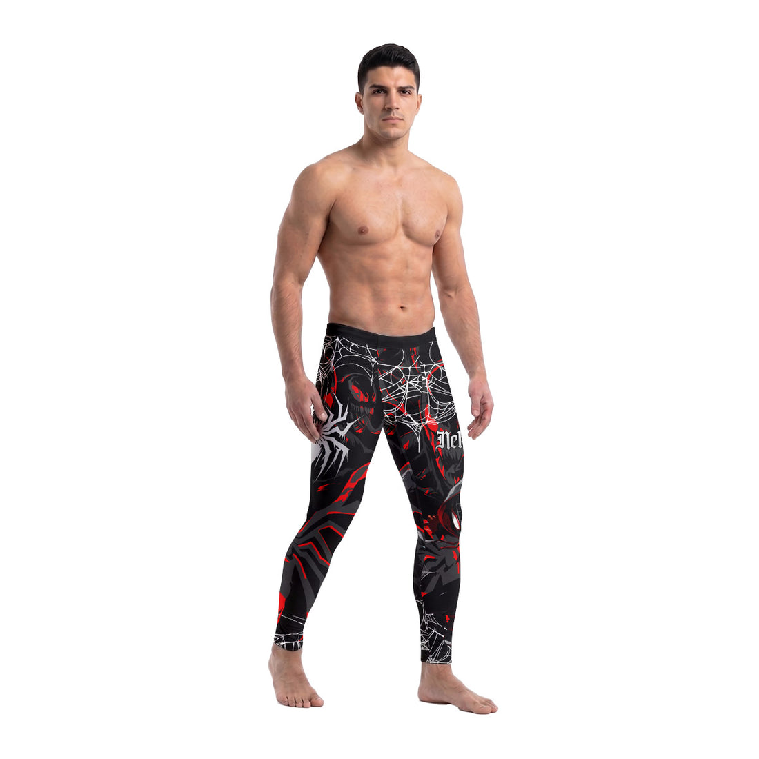  Spider Man Miles Morales Venom Men's Compression Leggings