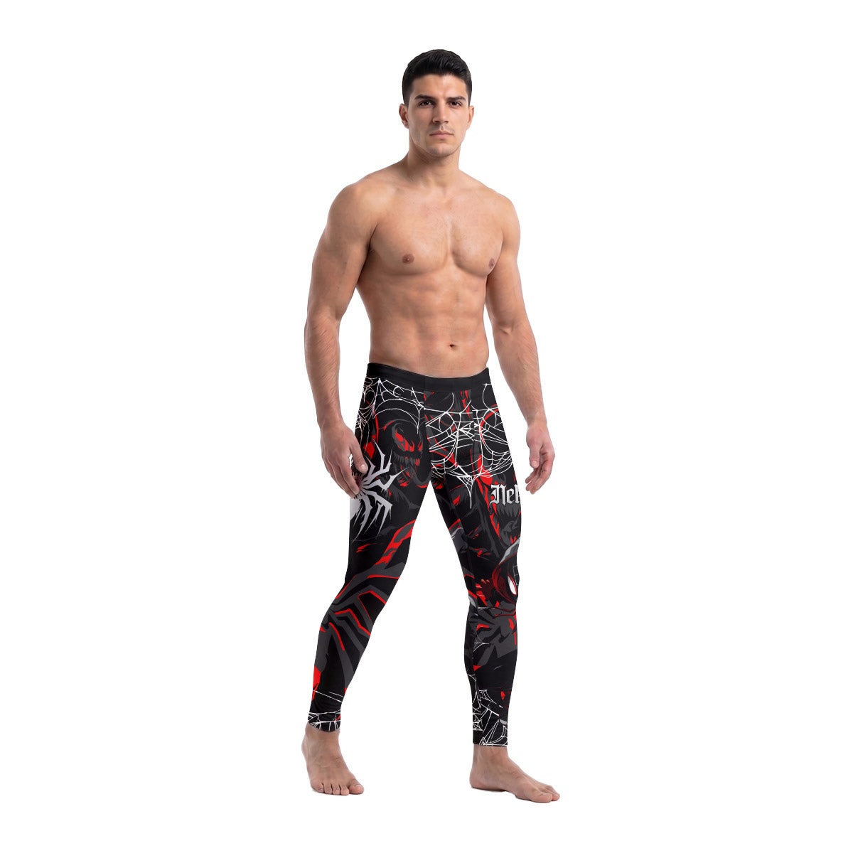  Spider Man Miles Morales Venom Men's Compression Leggings
