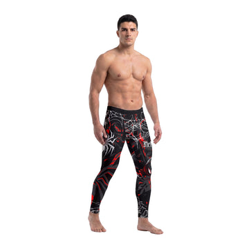  Spider Man Miles Morales Venom Men's Compression Leggings